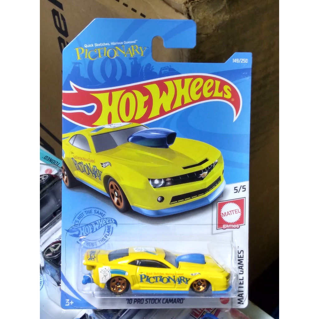 Xe mô hình Hot Wheels 1/64 '10 Pro Stock Camaro (new)