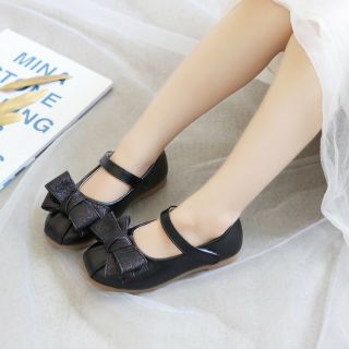 Giày búp bê đính nơ công chúa siêu sang