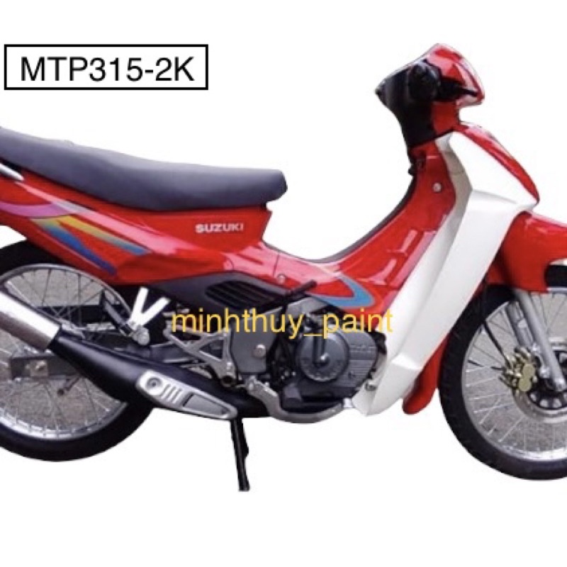 Sơn xe máy Suzuki Xipo màu đỏ MTP315-2K