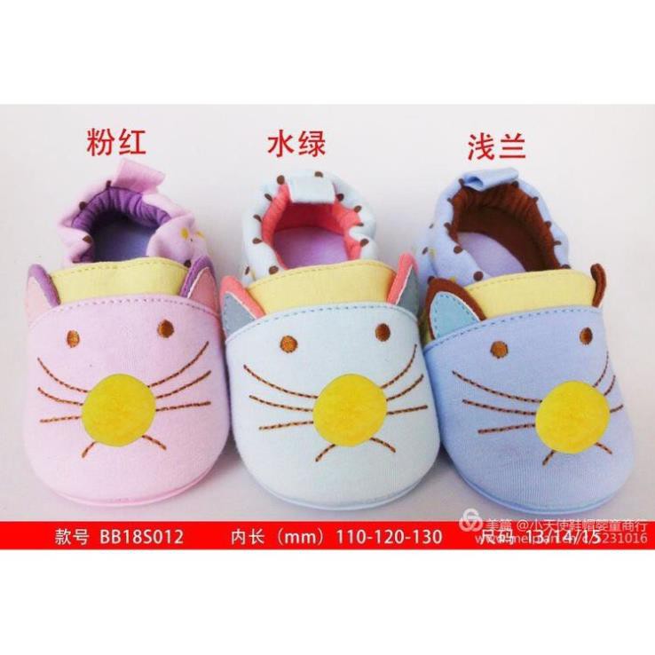 Giày cho bé- GIÀY BATA CHÚ MÈO XINH XẮN CHO BÉ- giày cho trẻ sơ sinh-giày cho bé gái-giày cho bé trai