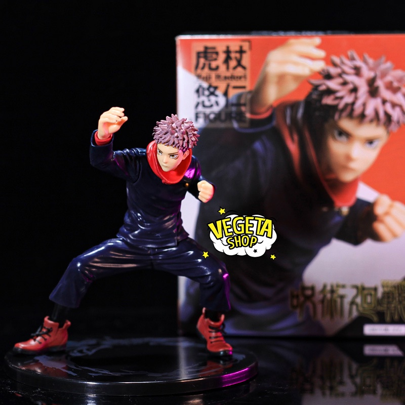 Mô hình Itadori Yuji - Mô hình Jujutsu Kaisen - Chú thuật hồi chiến - Itadori - Yuji Itadori - Kích thước 19cm - Fullbox