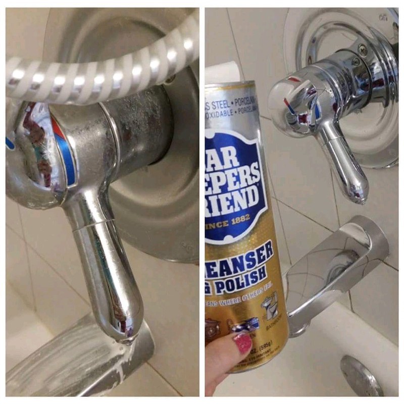 Bột Làm Sạch Đa Năng Bar keepers friend ( BKF ) sạch bong kính, vòi, xoong nồi, vết ố,...