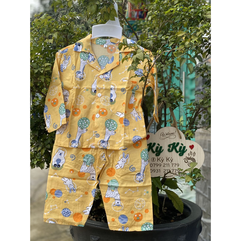 BỘ PIJAMA TOLE/LANH 6-47KG (Nhắn Tin Chọn Mẫu)