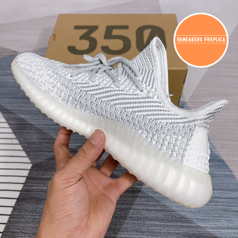 Giày Yeezy 350 V2 Cloud White màu đẹp boost nén siêu êm - BẢN CAO CẤP