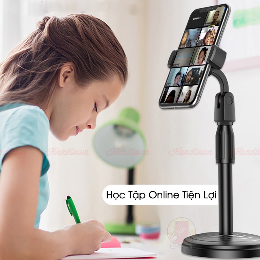 COMBO Bộ 2 Giá Đỡ Điện Thoại Loại 1 Quay Đa Chiều Tự Điều Chỉnh Độ Cao Quay Tiktok Chụp Ảnh Xem Phim Chất Lượng HANDTOWN