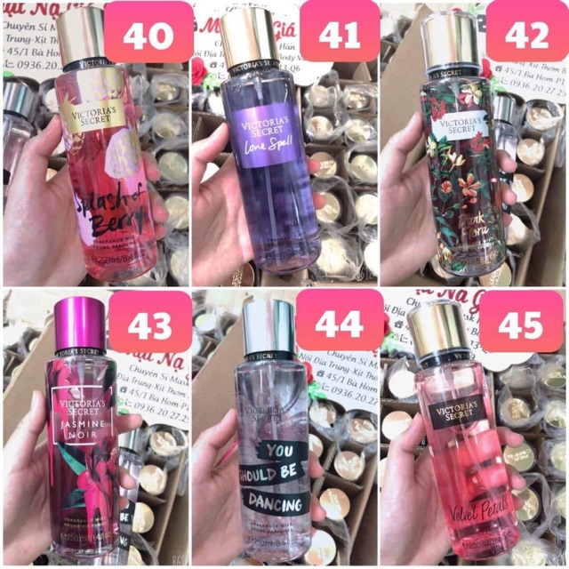 [Mã 157FMCGSALE giảm 7% đơn 500K] Xịt Body Mist Thơm Toàn Thân Victoria Secret - 250ml