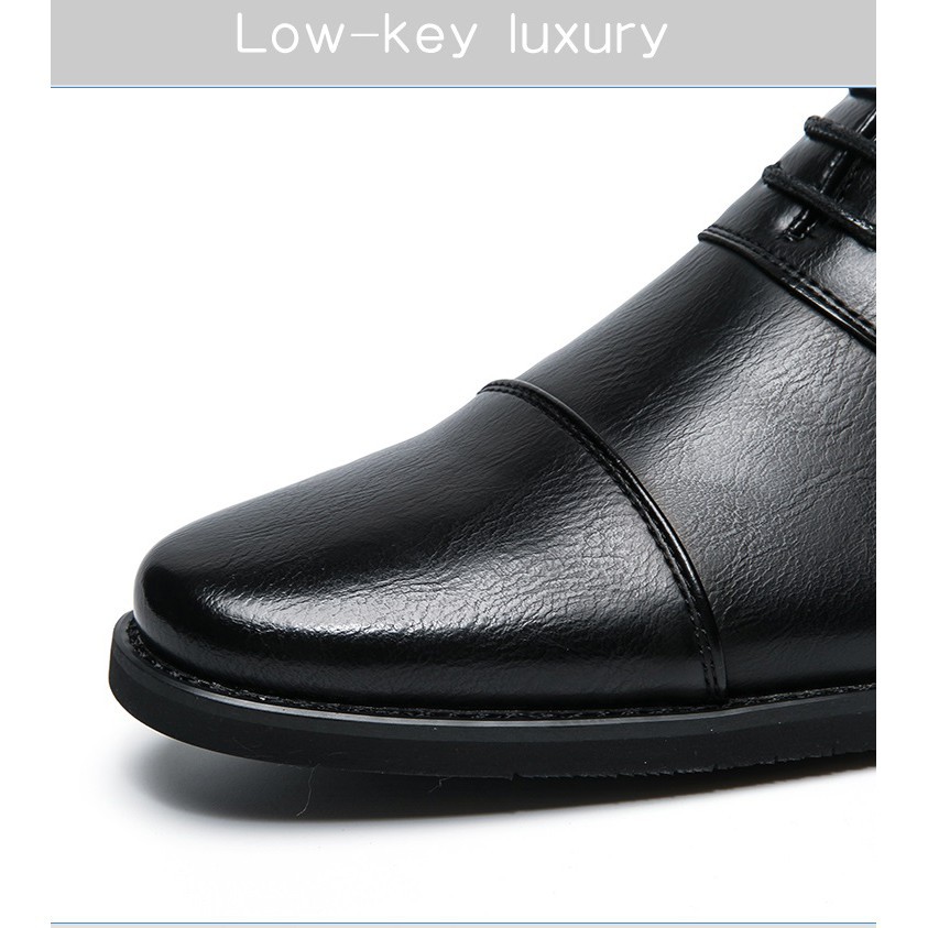 Stylish elegant smooth leather shoes for men sized 38-48 | BigBuy360 - bigbuy360.vn