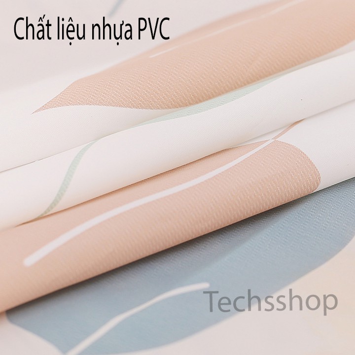 Khăn Trải Bàn Bằng Nhựa PVC Hình Trái Cây - Tấm Lót Bàn Hình Chữ Nhật Phong Cách Nhật Bản 180x137cm