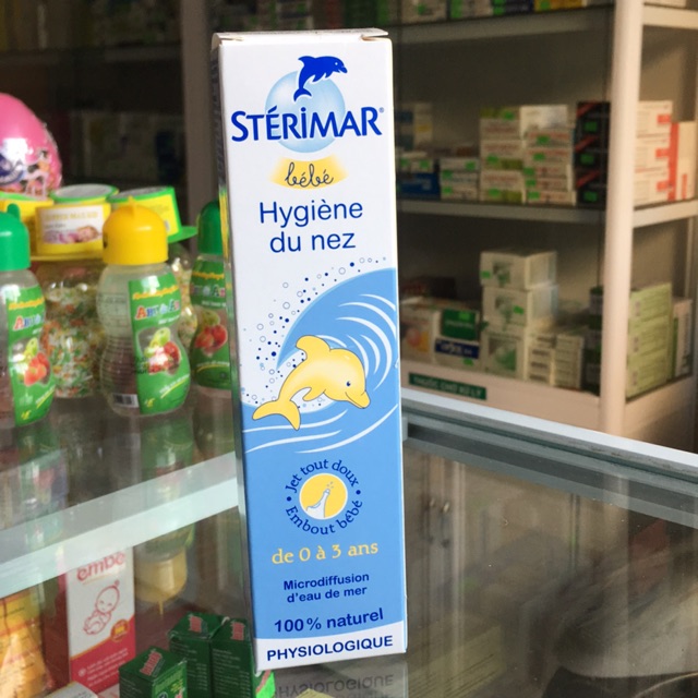 Xịt rửa mũi sterimar baby lọ 50ml