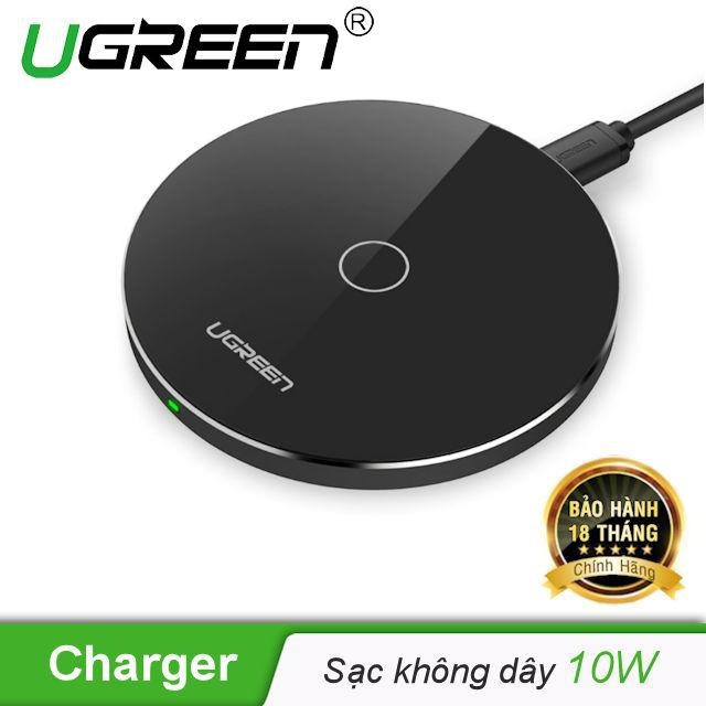 Sạc không dây 10W UGREEN CD171 50418 Hàng chính hãng