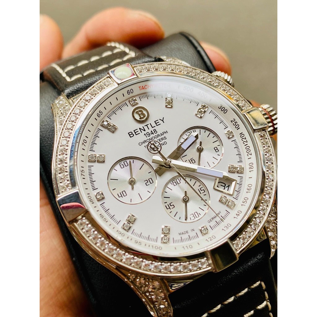 Đồng Hồ Nam Ben.tley BL1796-202WWB-S