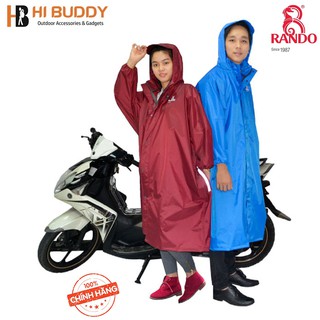 Áo Mưa Rando Bisur Dây Kéo | Tiện Lợi, Dễ Sử Dụng | hibushop