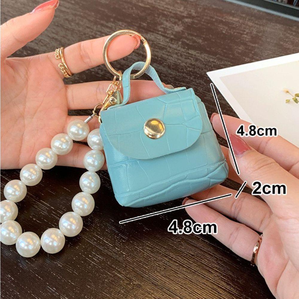NICKOLAS Hộp Đựng Tai Nghe / Tiền Xu Mini Bằng Da Pu Phong Cách Hàn Quốc Dễ Thương