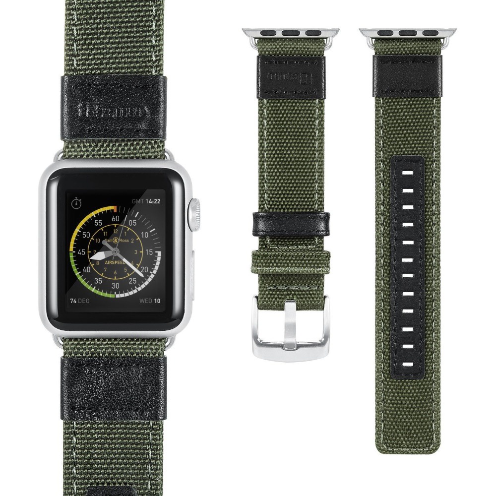 Dây Đeo Nylon Thể Thao Cho Đồng Hồ Thông Minh Apple Watch 49mm 40mm 44mm 38mm 40mm IWatch Series 8 7 6 Se 5 4 3 45mm 41mm