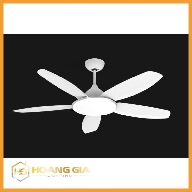 Quạt Trần Đèn 5 Cánh 1m35 Kèm Điều Khiển 6 số Bh Động Cơ 5 Năm | BigBuy360 - bigbuy360.vn