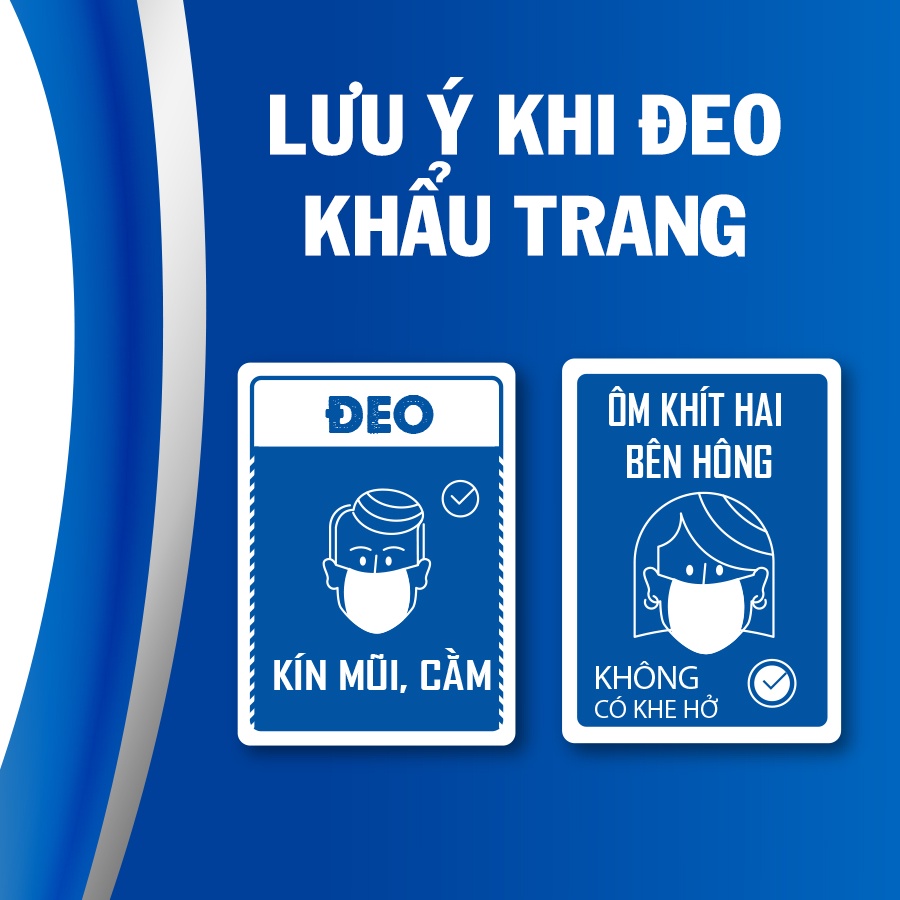 Khẩu trang y tế 4 lớp, chống bụi, kháng khuẩn, chất liệu vải tự nhiêu siêu mềm mịn và êm ái, ôm khít hai bên mặt