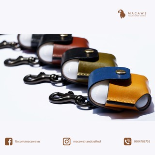 Bao da airpods, Handmade Da bò Ý