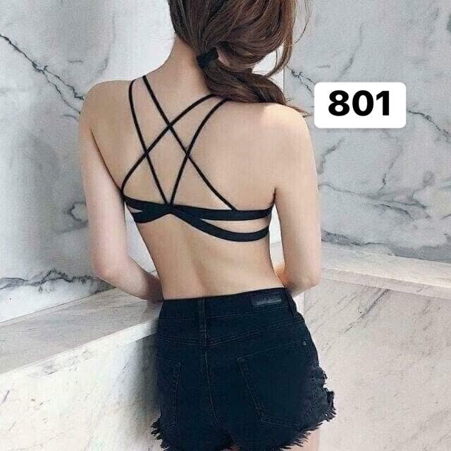 Sỉ áo bra khuy cài trước cá tính mã 801 cho nữ