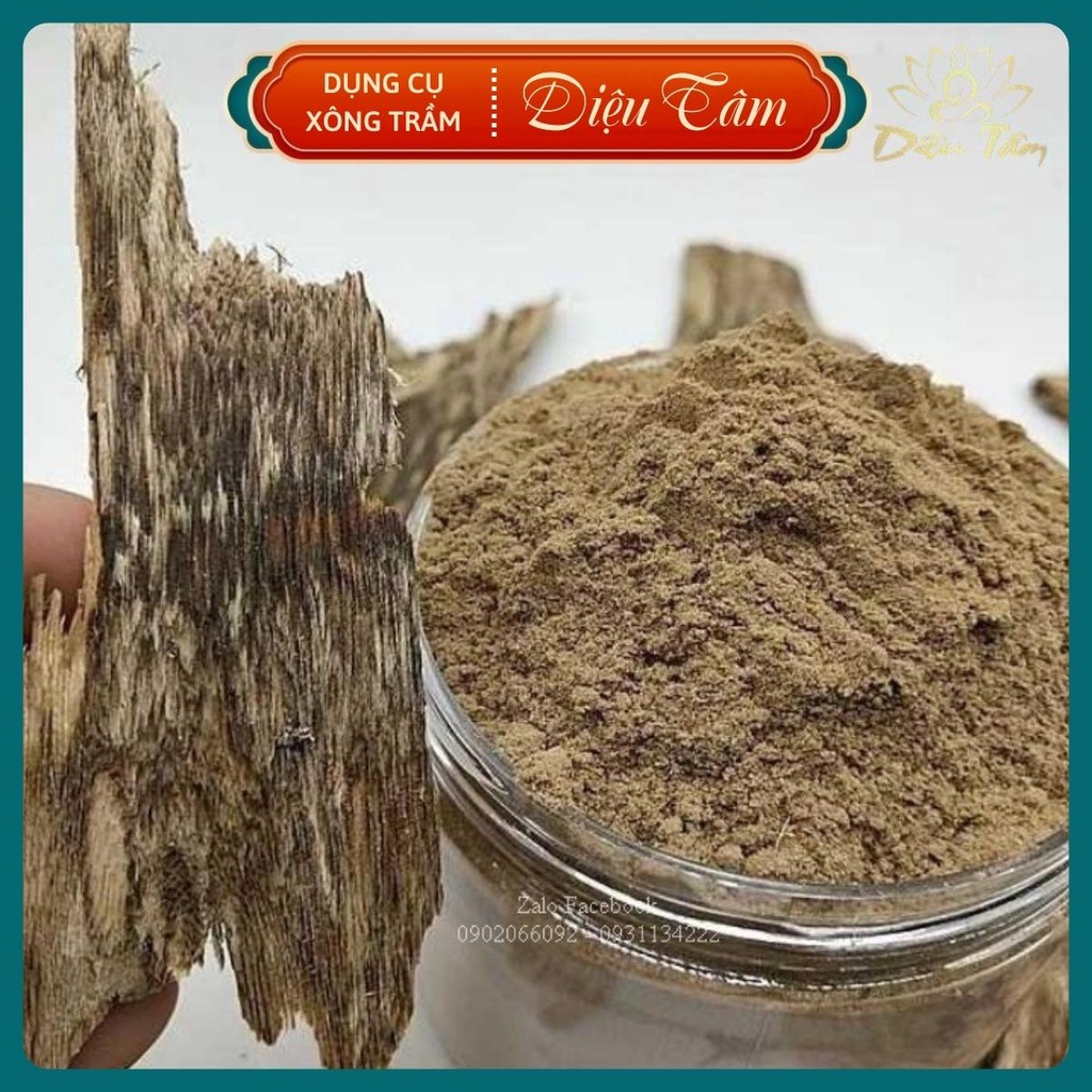 100g Bột Trầm Sạch, Trầm Hương Sạch 100% Tự Nhiên