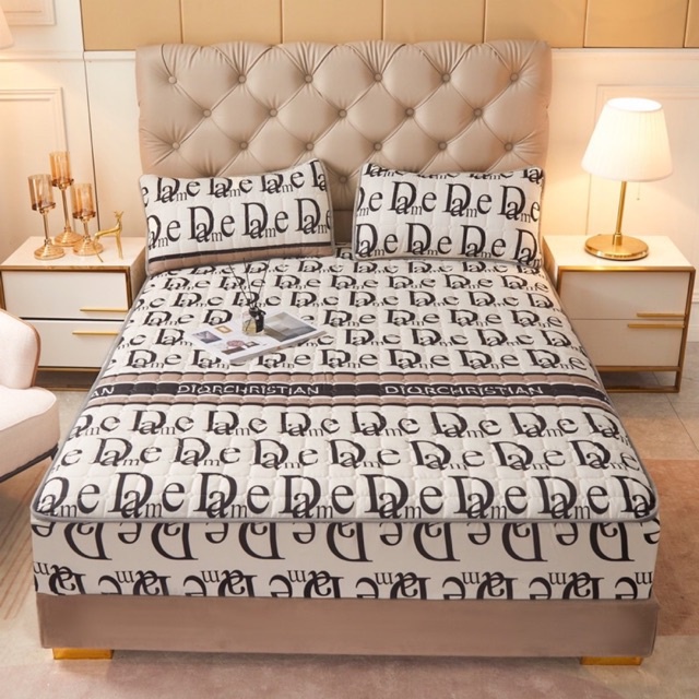 Ga gối cotton trần chống thấm tuyệt đối kháng khuẩn thoáng mát mẫu mới nhất 2022