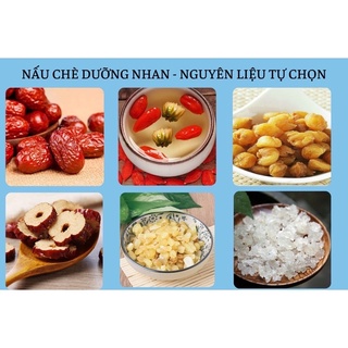 Chè Dưỡng Nhan Nguyên Liệu Tự Chọn - Nguyên Liệu Nấu Chè Dưỡng Nhan