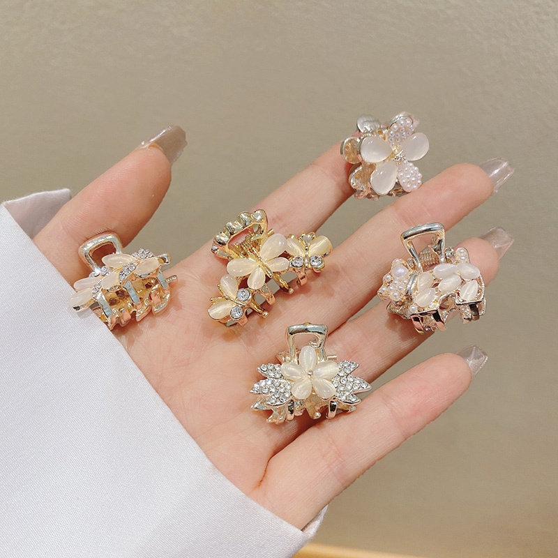 Kẹp Tóc Đính Ngọc Trai Giả Phong Cách Hàn Quốc Xinh Xắn Cho Nữ