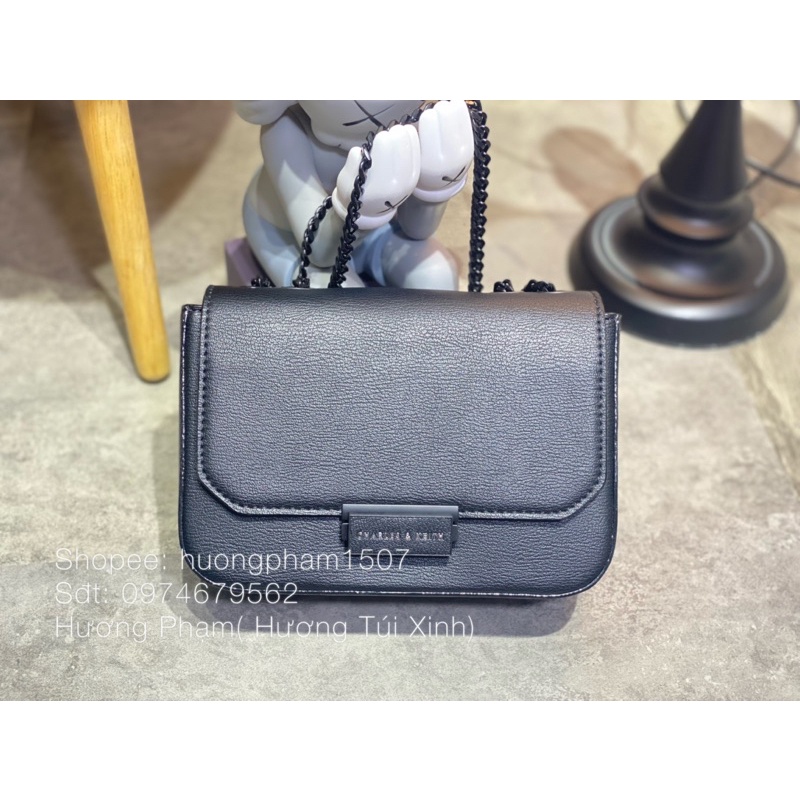 TÚI CÊ NỜ KA KHOÁ GÀI DÁNG HỘP SIZE 20