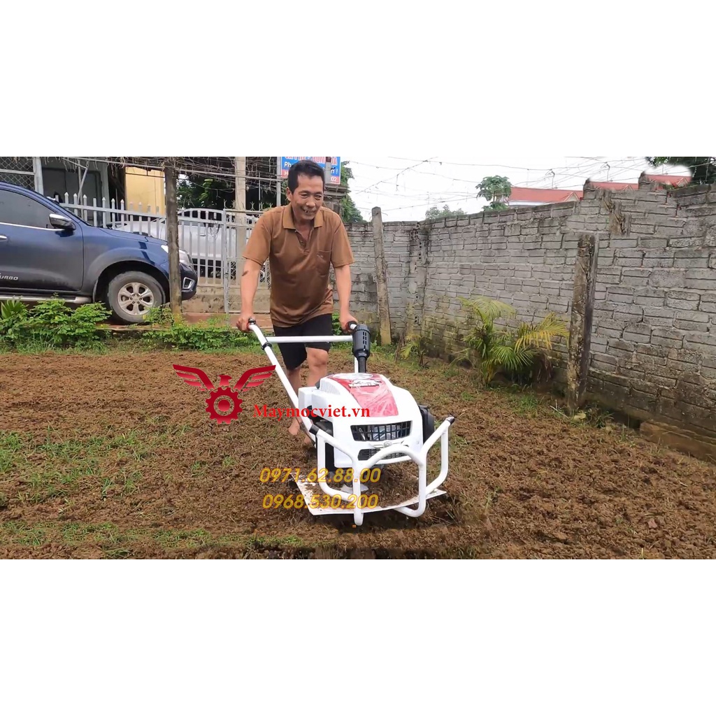 Máy cày ruộng vườn chính hãng Trâu Vàng giá rẻ tại Hòa Bình