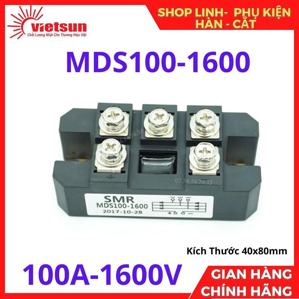 Diode cầu 3 pha MDS100-1600 ( 100A-1600V).