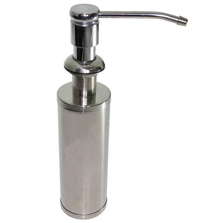 Bình xà bông 100% inox cần nhấn hơi đựng nước rửa chén - siêu bền đẹp và tiện lợi .