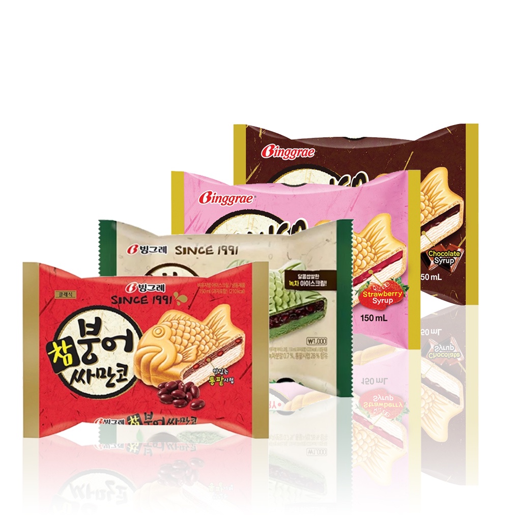 Kem Bánh Cá Samanco Hàn Quốc Các Vị