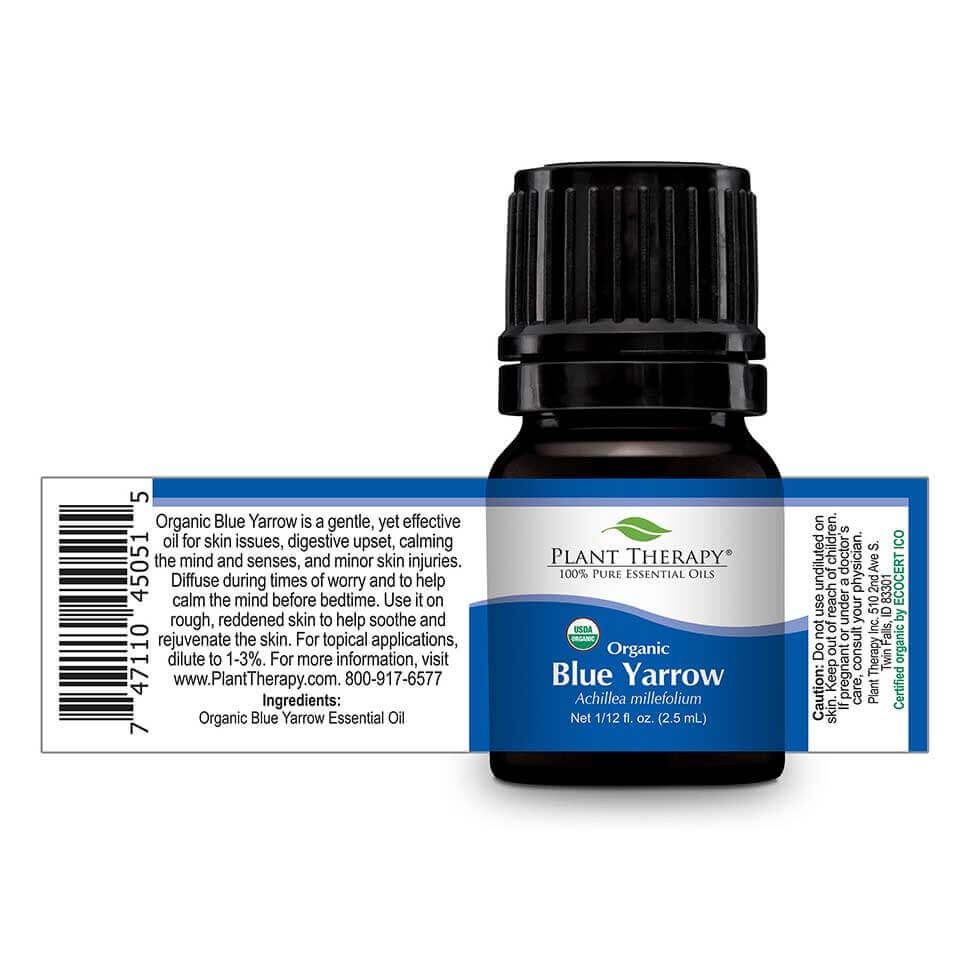 Plant Therapy - Tinh Dầu Hữu Cơ Cúc Vạn Diệp (Blue Yarrow) - USDA Organic - 2.5ml