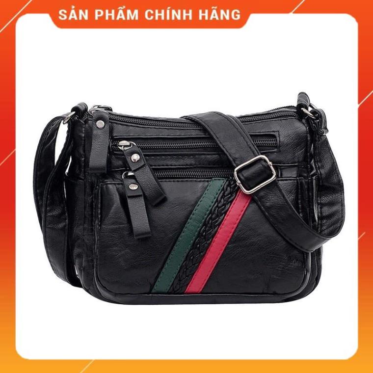 Túi xách da mềm đẹp đeo chéo kẹp nách thời trang cao cấp giá rẻ cho người trung niên đi chợ,đi làm công sở TXDM25