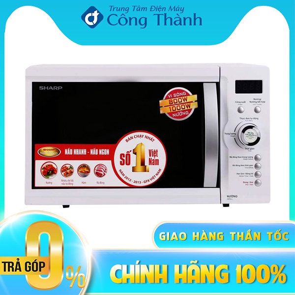 Lò vi sóng Sharp 23 lít R-G371VN-W