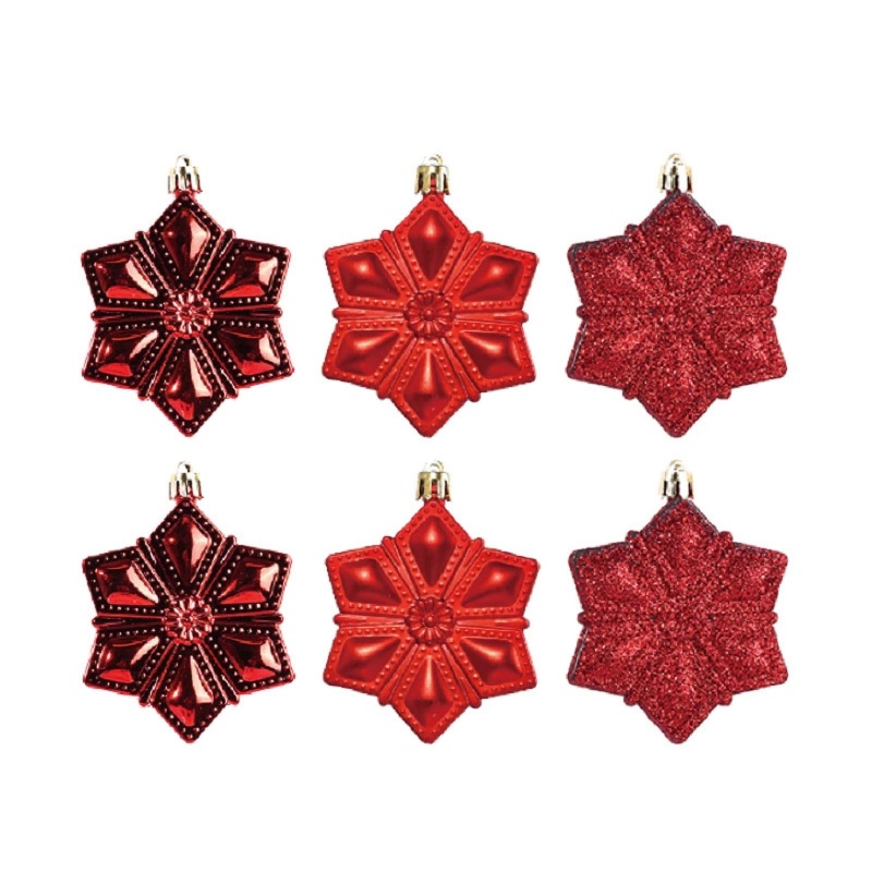 Bộ 24 Ngôi Sao Trang Trí Cây Thông Giáng Sinh