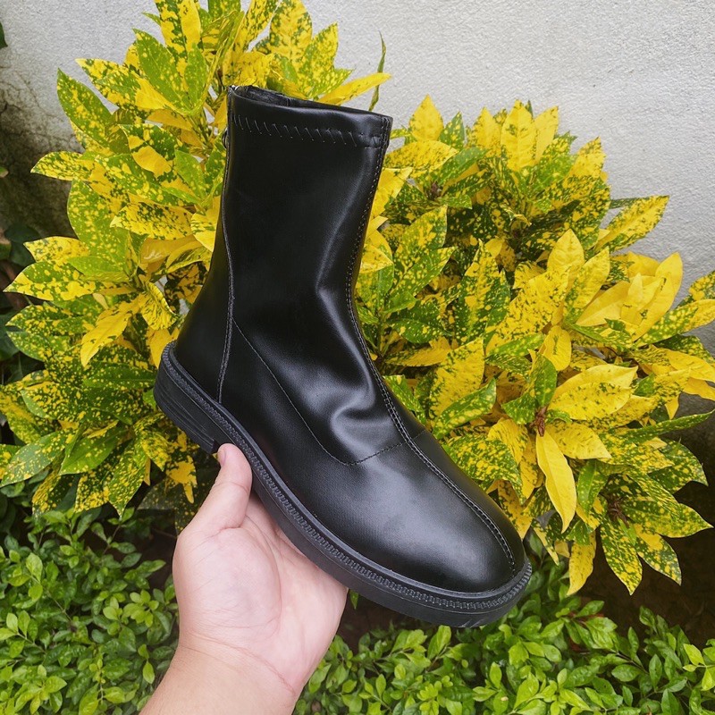 D7{SẴN} BOOTS DA ĐẾ BỆT | CÓ LÓT LÔNG HÀNG LOẠI 1