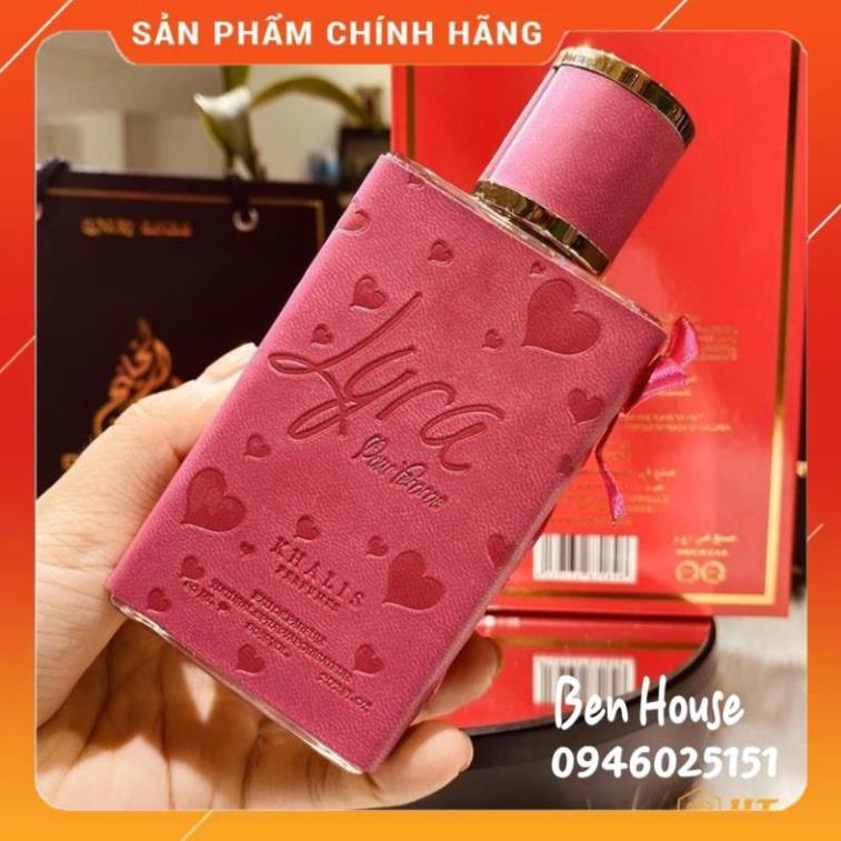 < GIÁ SIÊU RẺ> Nước hoa Dubai Cho Nữ Thanh Ngọt Tươi Mát LYRA ( Nhung hồng) 100ml | BigBuy360 - bigbuy360.vn