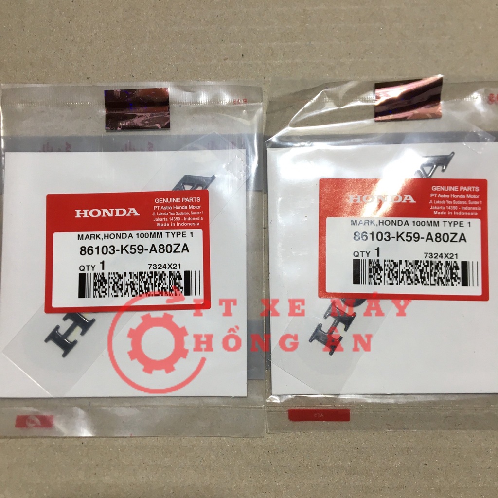 Tem chữ Vario 150, tem chữ Honda Vario 2019  nhập khẩu chính hãng Honda Indonesia - PT HỒNG ÂN