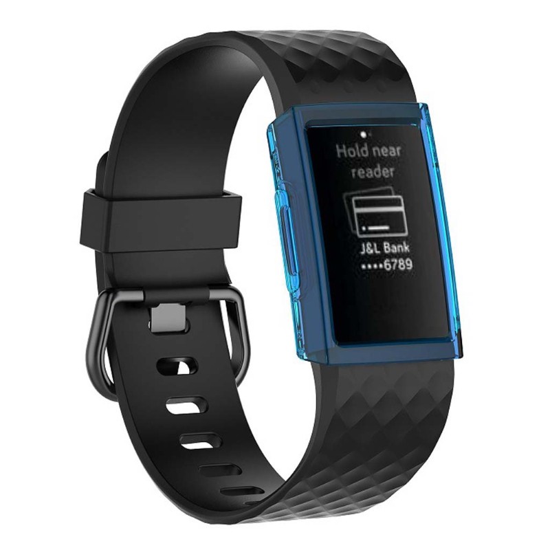 Vỏ Tpu Bảo Vệ Cho Đồng Hồ Thông Minh Fitbit Charge 3 / 4 (40Mm)