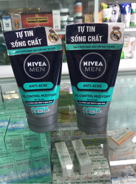 SỮA RỬA MẶT NIVEA MEN - EXTRA WHITE