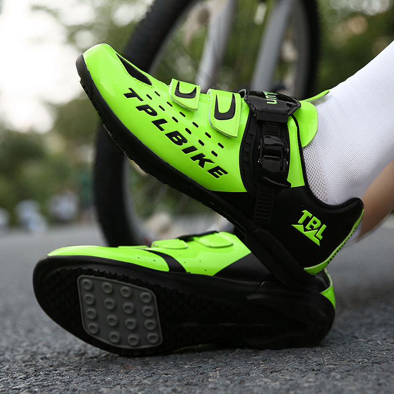 Cycling shoes, non-slip lock shoes, outdoor sports hard-soled bicycle shoes