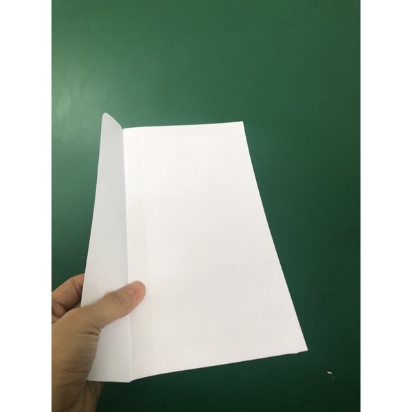 Bì thư, bao thư trắng không in