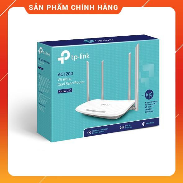 Bộ phát wifi Băng Tần Kép TPLink Archer C50 4 Râu dailyphukien