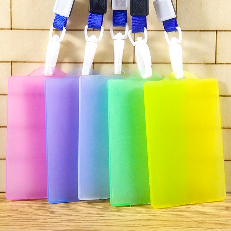 Ví Đựng Thẻ Ngân Hàng / Xe Buýt / Thẻ IC Bằng Chất Liệu PVC Mờ Chống Từ Tính