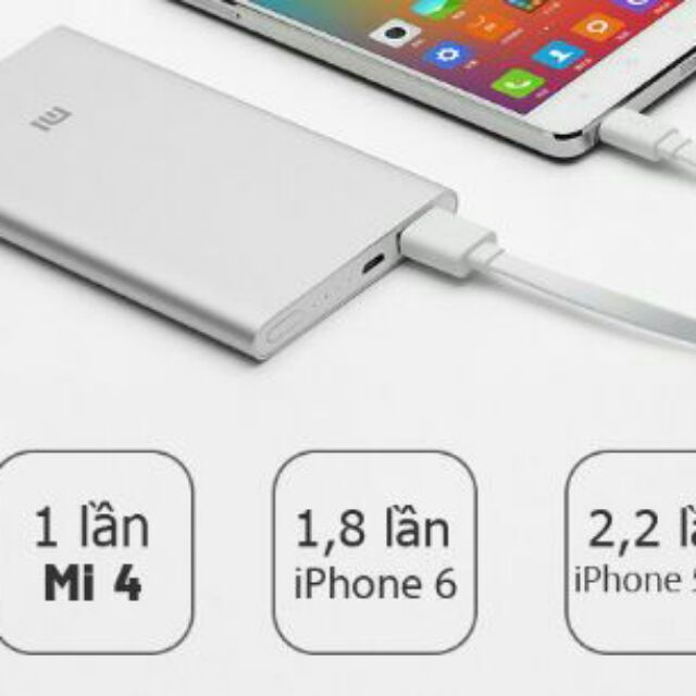 Sạc dự phòng xiaomi 5000mah