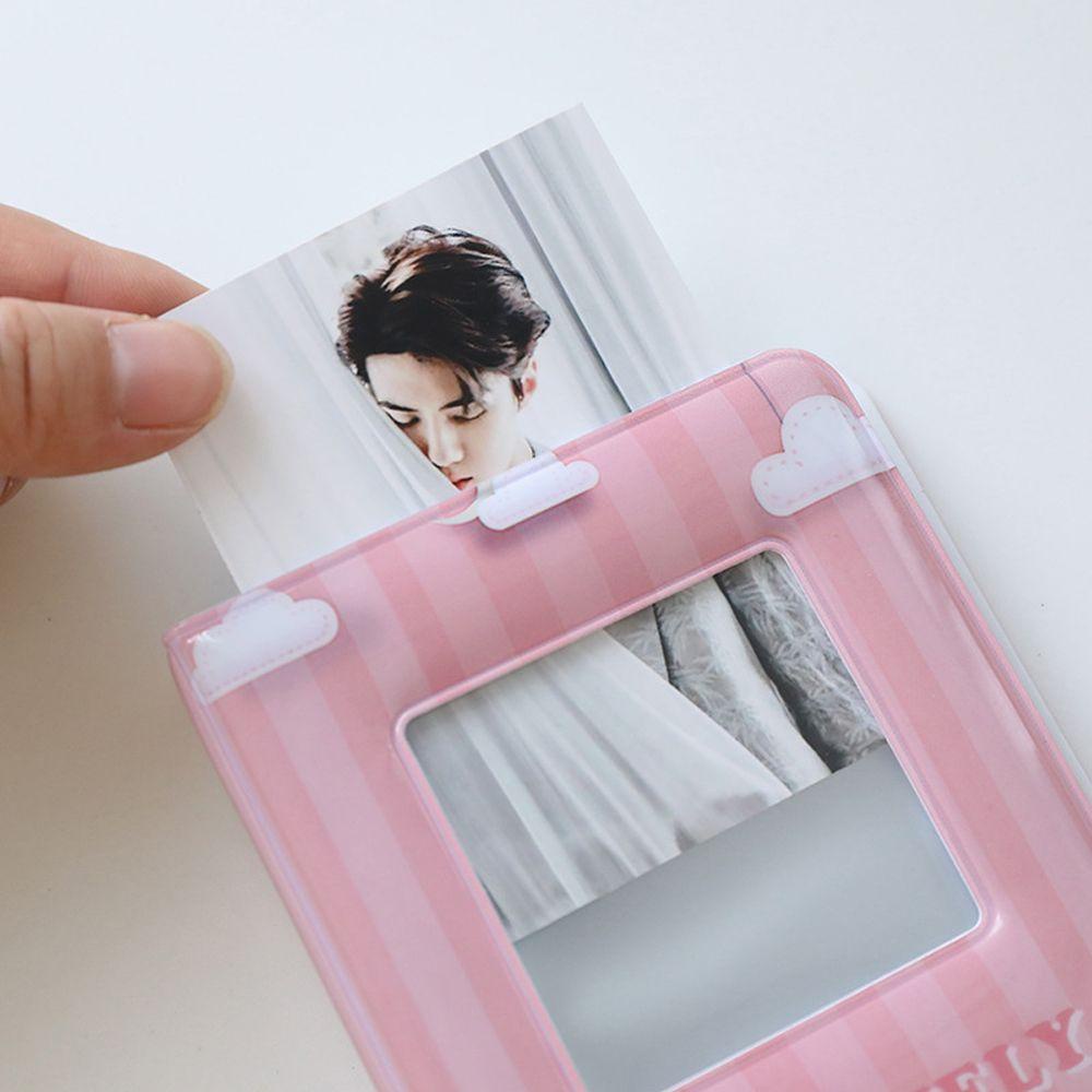 Album Đựng Thẻ ID / Ảnh Mini Thiết Kế Đục Lỗ Tiện Dụng