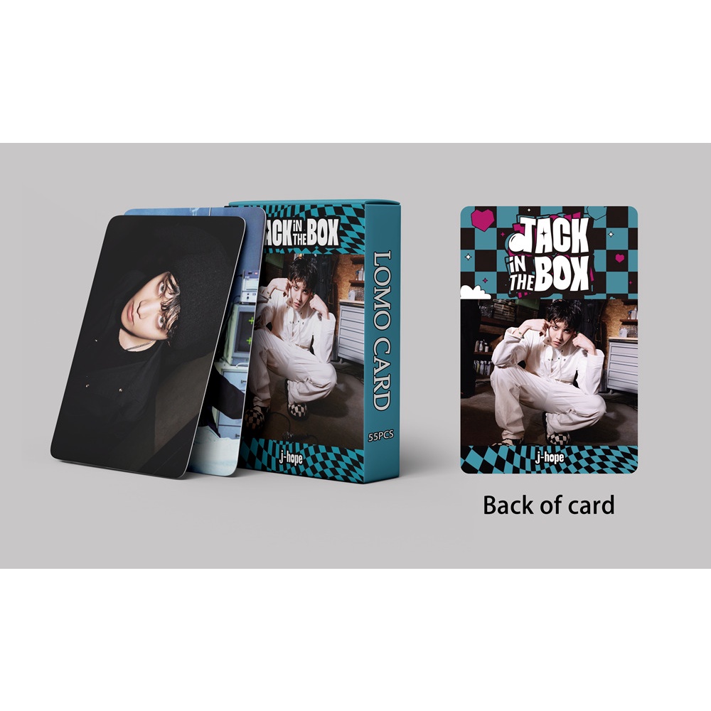 BTS J-HOPE Album JACK IN THE BOX Photocard Lomo Card