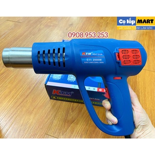 Máy sấy/khò nhiệt phim cách nhiệt công suất lớn - Có màn hình hiển thị nhiệt