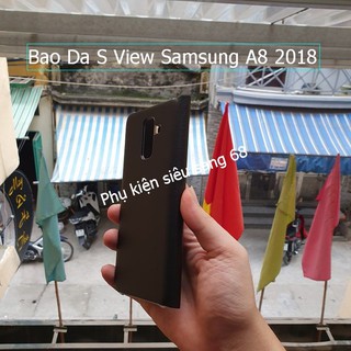 Samsung A8 2018| Bao Da S View Samsung A8 2018 - Hàng chuẩn