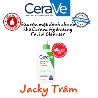 Sữa rửa mặt Cerave Hydrating Cleanser For Normal To Dry Skin - Sữa rửa mặt dành cho da khô